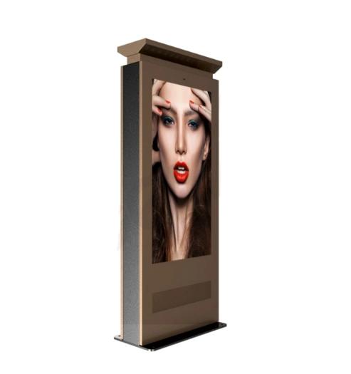 Outdoor Floor Standing Touch Screen Kiosk LCD Digital Display Signage