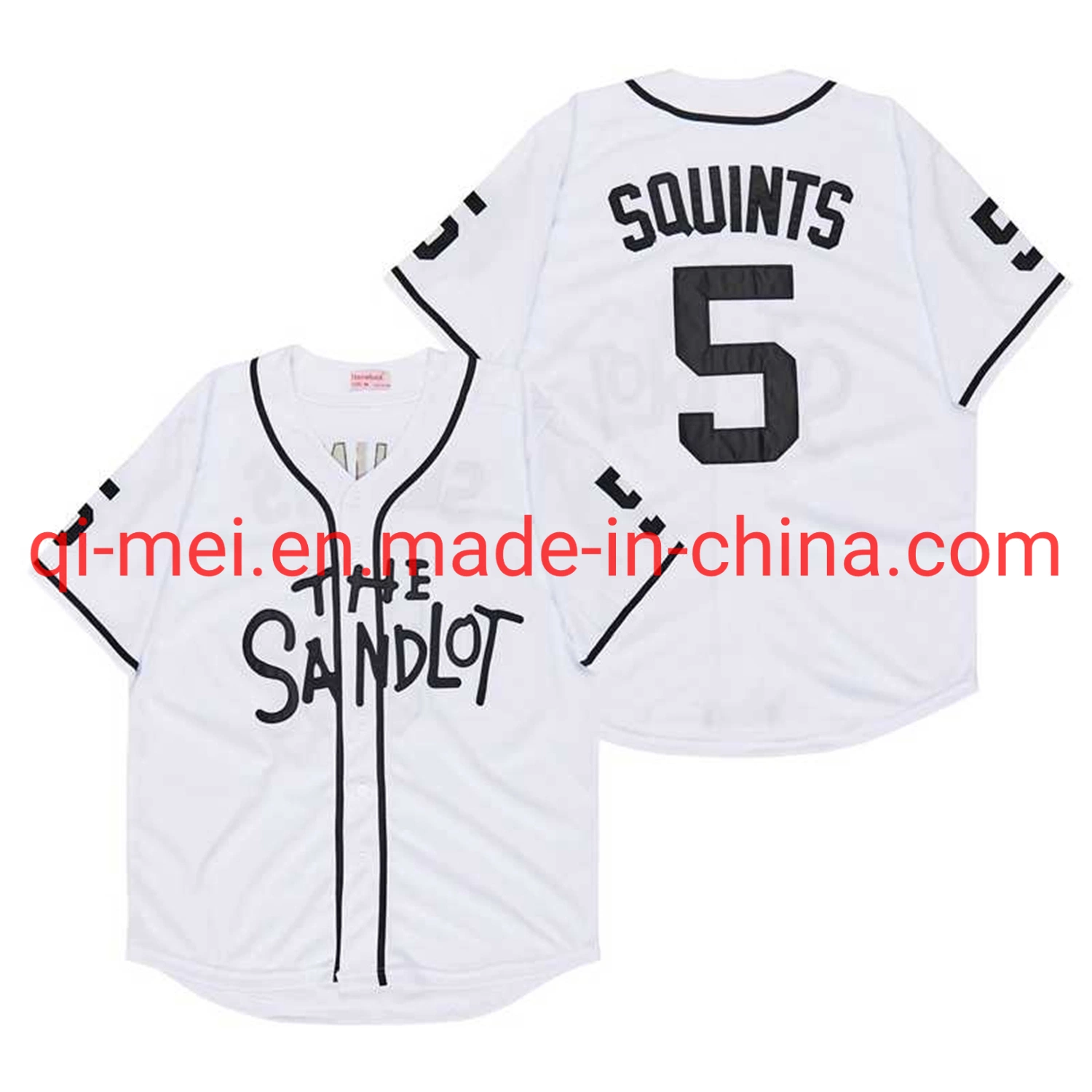 Wholesale/Supplier The Sandlot Kooy Benny #5 Michael Squints Mens Kids Movie Baseball Jerseys