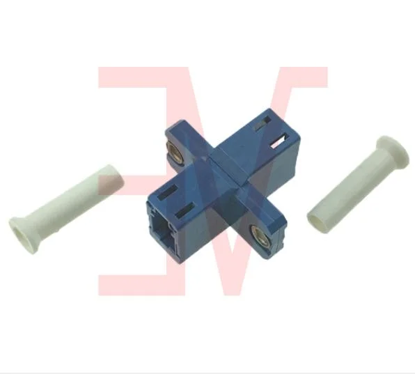 LC/PC to LC/PC Single Core Sc Type Flange Fiber Optical Adapter