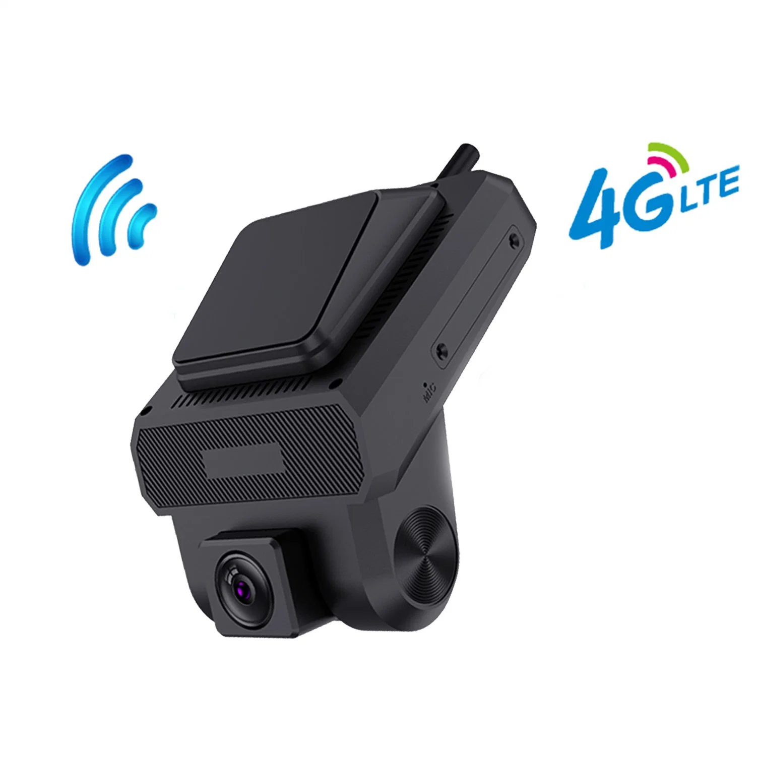 Cámaras HD parte delantera trasera Caja negra Cámara de coche Dash Cam Tarjeta SIM 4G DVR móvil pequeño de 360 grados de gran angular Nube