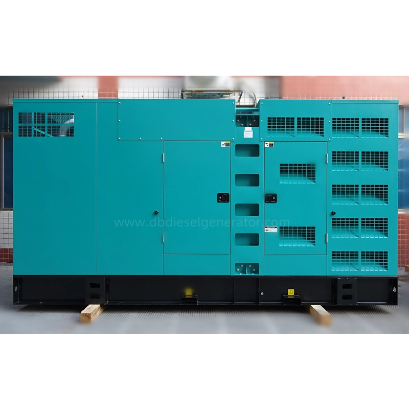 500kW 625kVA wassergekühlter Dual Frequency Switching Silent Canopy Typ Schalldichte elektrische Diesel-Motor Generator-Set Genset für Outdoor Prime / Backup Leistung