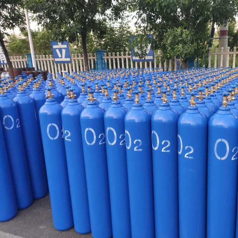 Gas Factory Price 99.5% Medical Grade O2 Cylinder Gas Oxygen