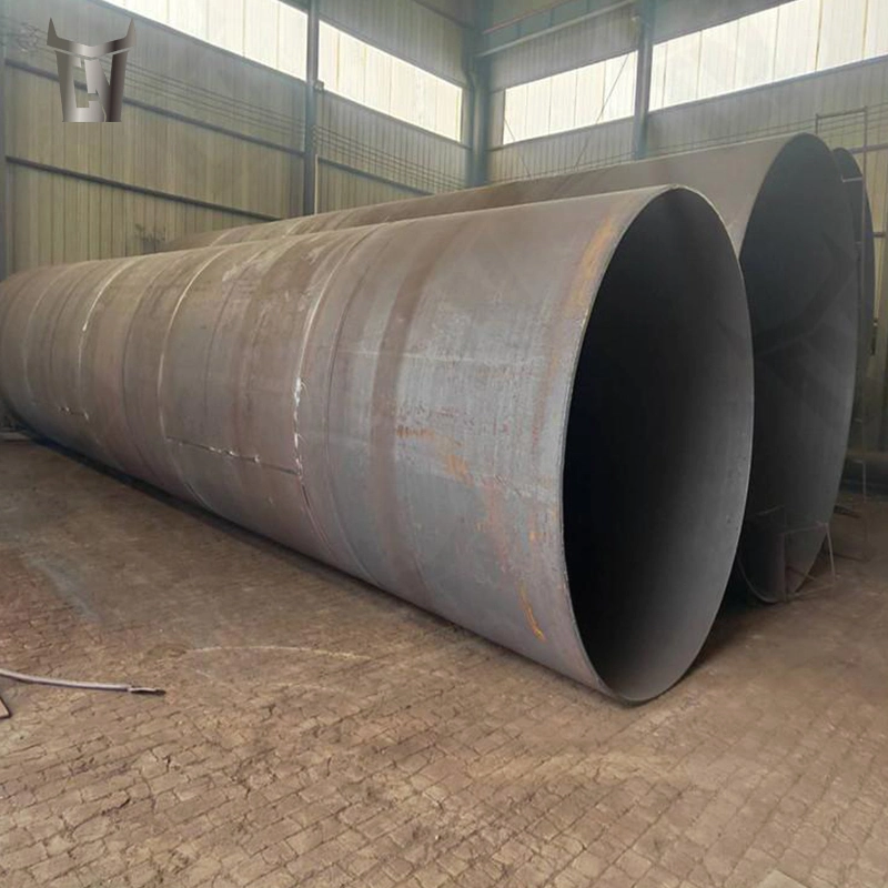 Mild SSAW Pipeline Hot Rolled Round Carbon Spiral Welded Steel Pipe for Hydropower Penstock