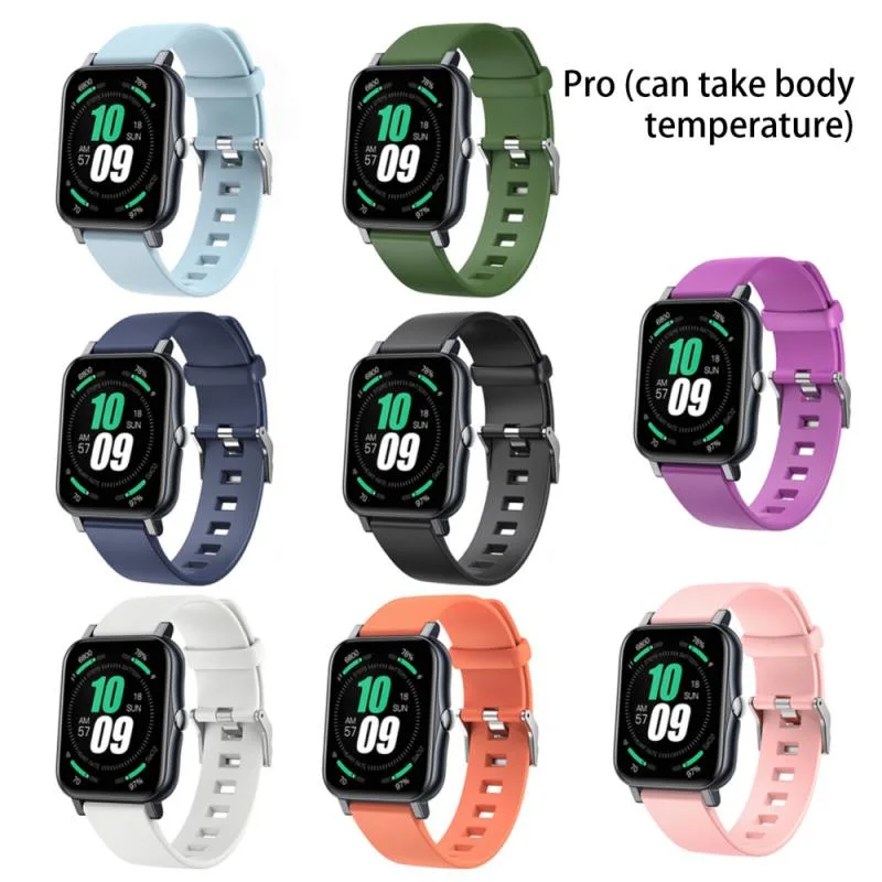 SmartWatch Full Touch S80 Outdoosport mode plus Smart Watch Men Moniteur de fréquence cardiaque pour iOS Android Watches PRO