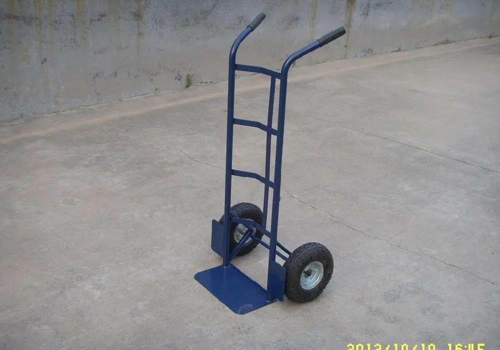 Ht1827 Hand Trolley, Garden Cart, Double Wheel Trolley