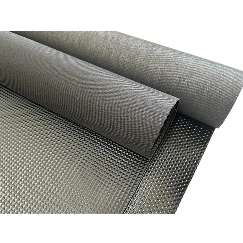 Wasserdichtes Carbon-Gewebe Synthetisches Polka-DOT PVC-Ledertuch Material Stoff für Arbeitshandschuhe
