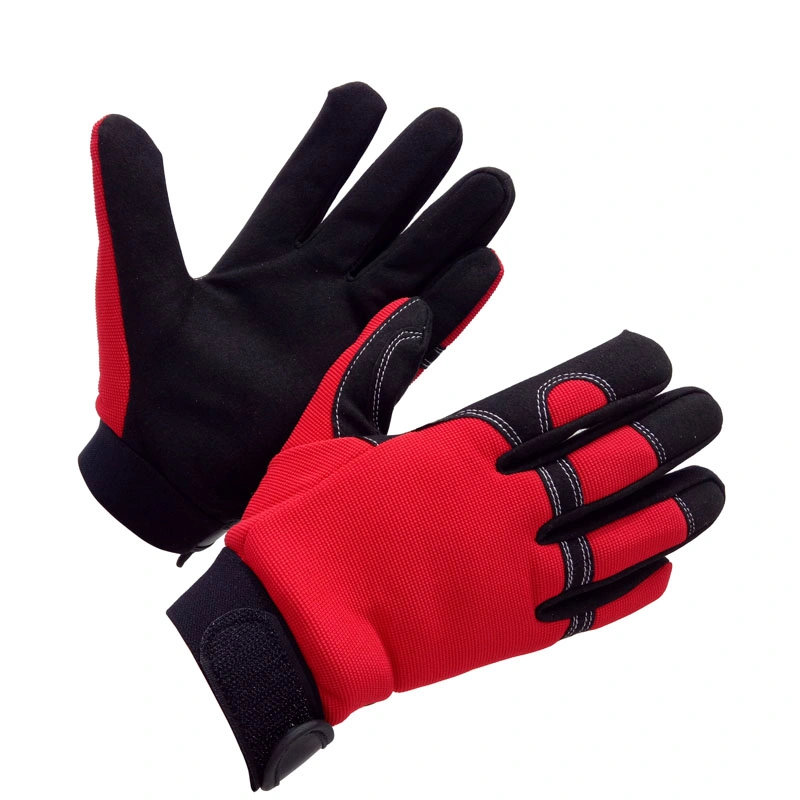 Guantes de mano Palm impactadas adherencia mecánica de automóviles guante de silicona