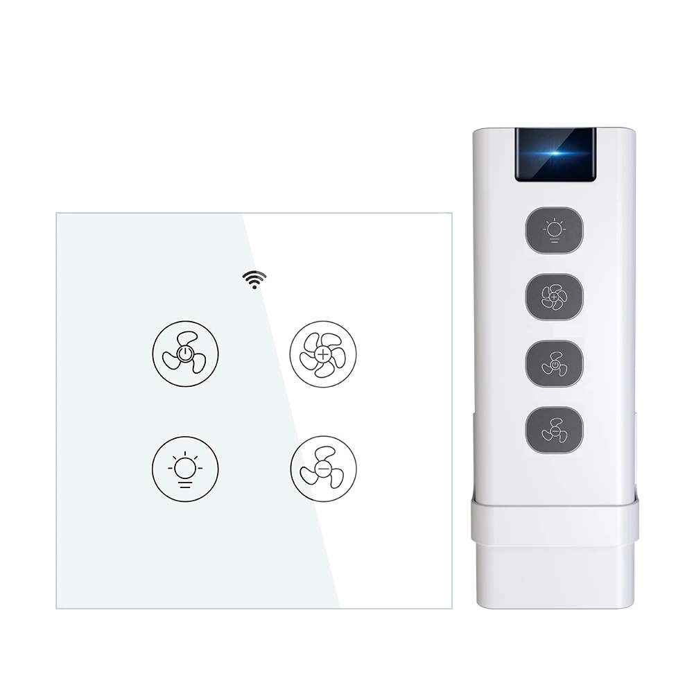 Deckenventilator Drehzahlregler Alexa Controller 2-Wege WiFi Touch Lüfterschalter