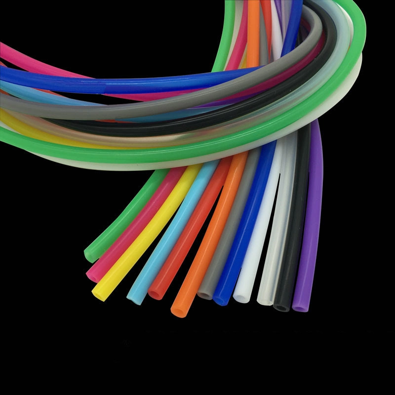 3*5mm Flexible Industrial and Food Grade Colorful Silicone Tube Rubber Pipe