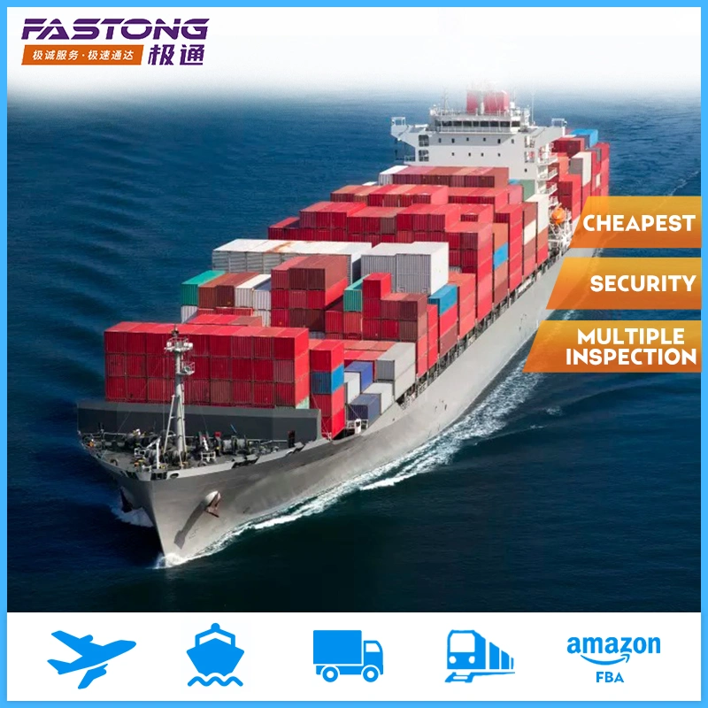 El mejor agente de transporte de carga ofrece servicios de conjunto completo LCL FCL Logística de Amazon RoRo sea Envío desde China a Dinamarca