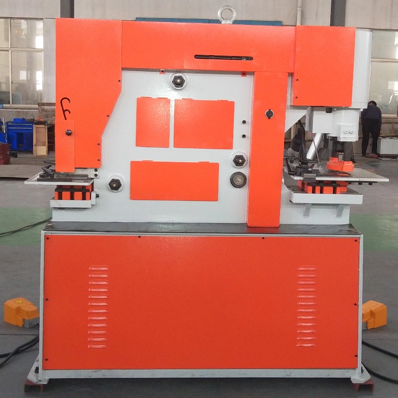 Hydraulic Iron Worker CE Hydraulic Punching Machine Shearing and Bending Machine