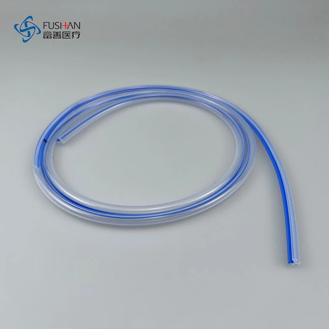 Hot Sales Medical Fushan Consumables Disposable Silicone Round Fluted Drainage Tube Wound Drain Catheter Kit CE ISO13485 (10Fr 15Fr 19Fr 24Fr)