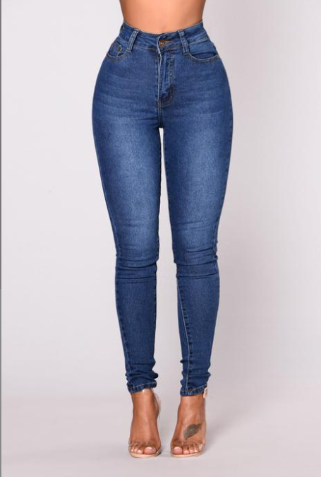 High quality/High cost performance Skinny High Waist Jeans Pant for Women