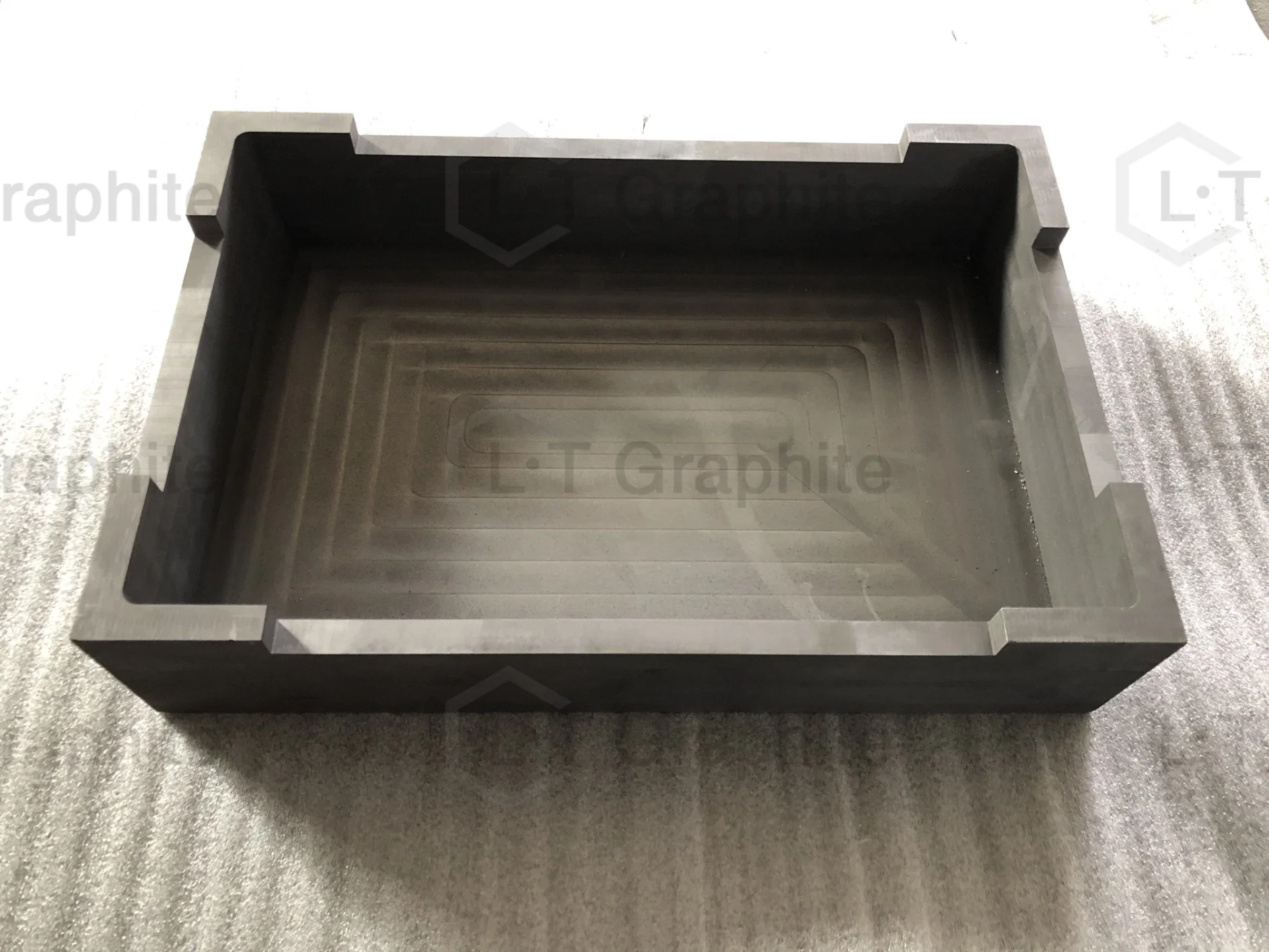 High Temperture Resistance Cooling Graphite Mold Boat