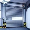 Master Well Industrial Automatic Aluminum Spiral Roll up High Speed Performance Rapid Spiral Shutter for Warehouse