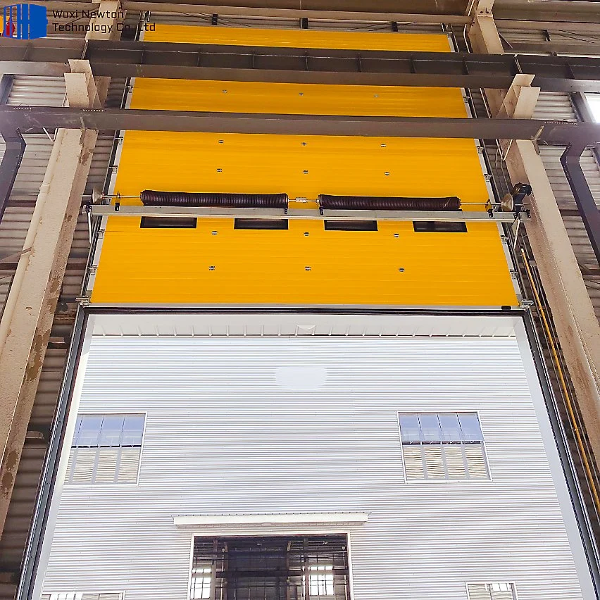 High quality/High cost performance Automated Lift up Commercial Overhead Industrial Sectional Door