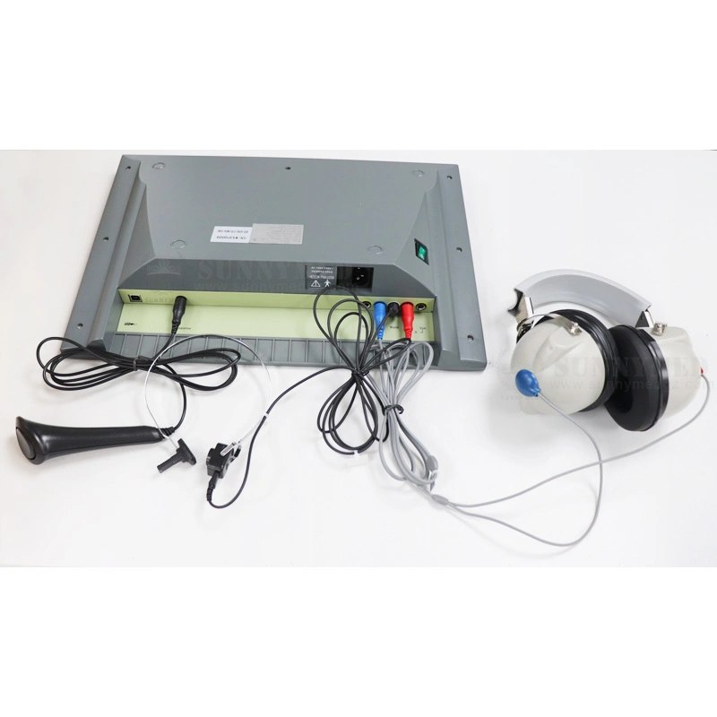 Sy-G055-1 New Type Cheapest Medical Potable Air and Bone Condition Audiometer for Adult Hearing Equipment