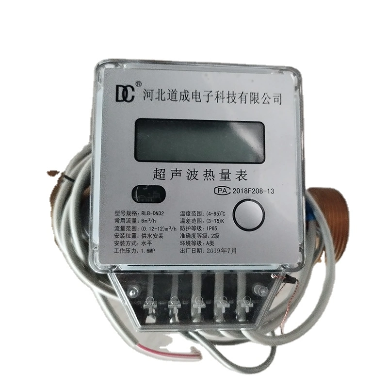 Wireless Remote Control Brass Water Flow Ultrasonic Meter or Water Meter or Heat Meter