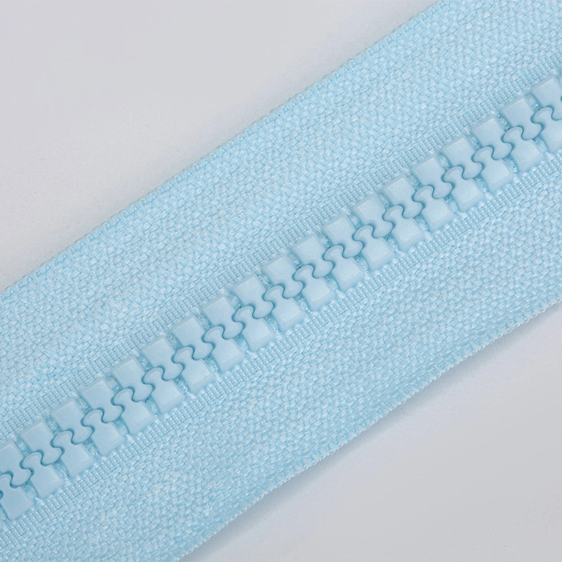 High quality/High cost performance  No. 3/5/8/10/15/20 Resin Zipper Custom Open-End Plastic Zippers for Garment