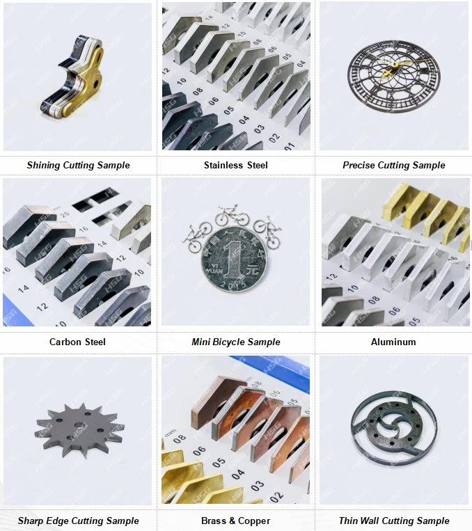 10mm de acero inoxidable ultra de la máquina de corte láser Máquina de corte láser de alta potencia