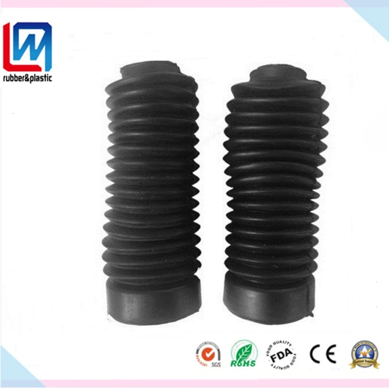 Flexible Bellows Silicone Rubber Dust Covers for Motorcycle, Industry Equipment