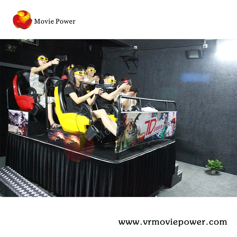 Attractive 4D Simulation Ride Electric Motion 5D Projector Cinema Equipment