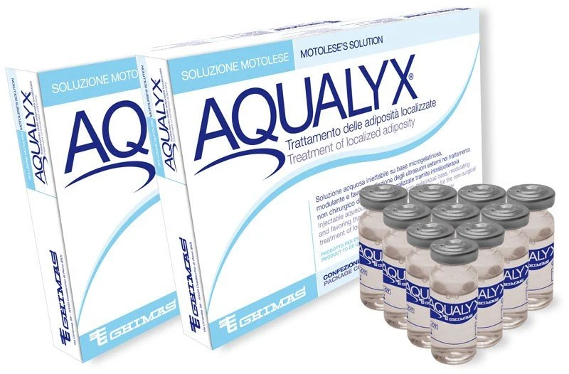 Dissolver Aqualyx Lipolab Kabelline gras produit d'injection avec le haut du corps d'injection de PPC Minceur Bouteille de citron meilleures produits amaigrissants