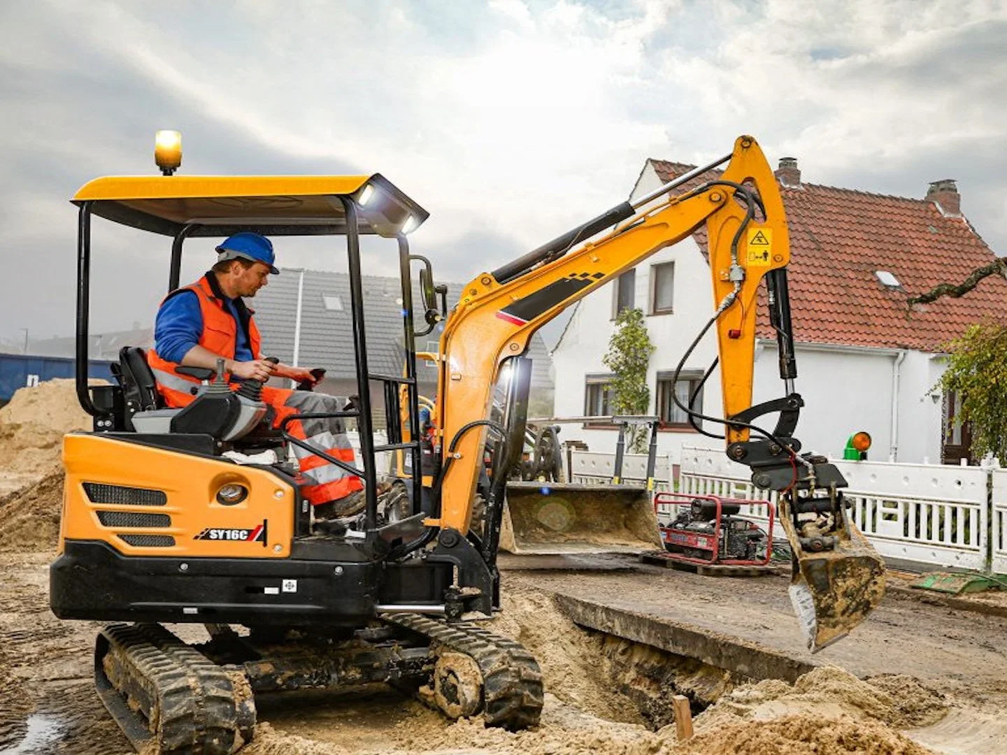 Sy550h Large Excavator