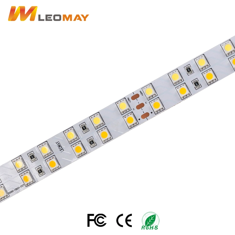 Liste de lumière LED DC24V SMD5050 120Diods/m des bandes de lumière LED souples