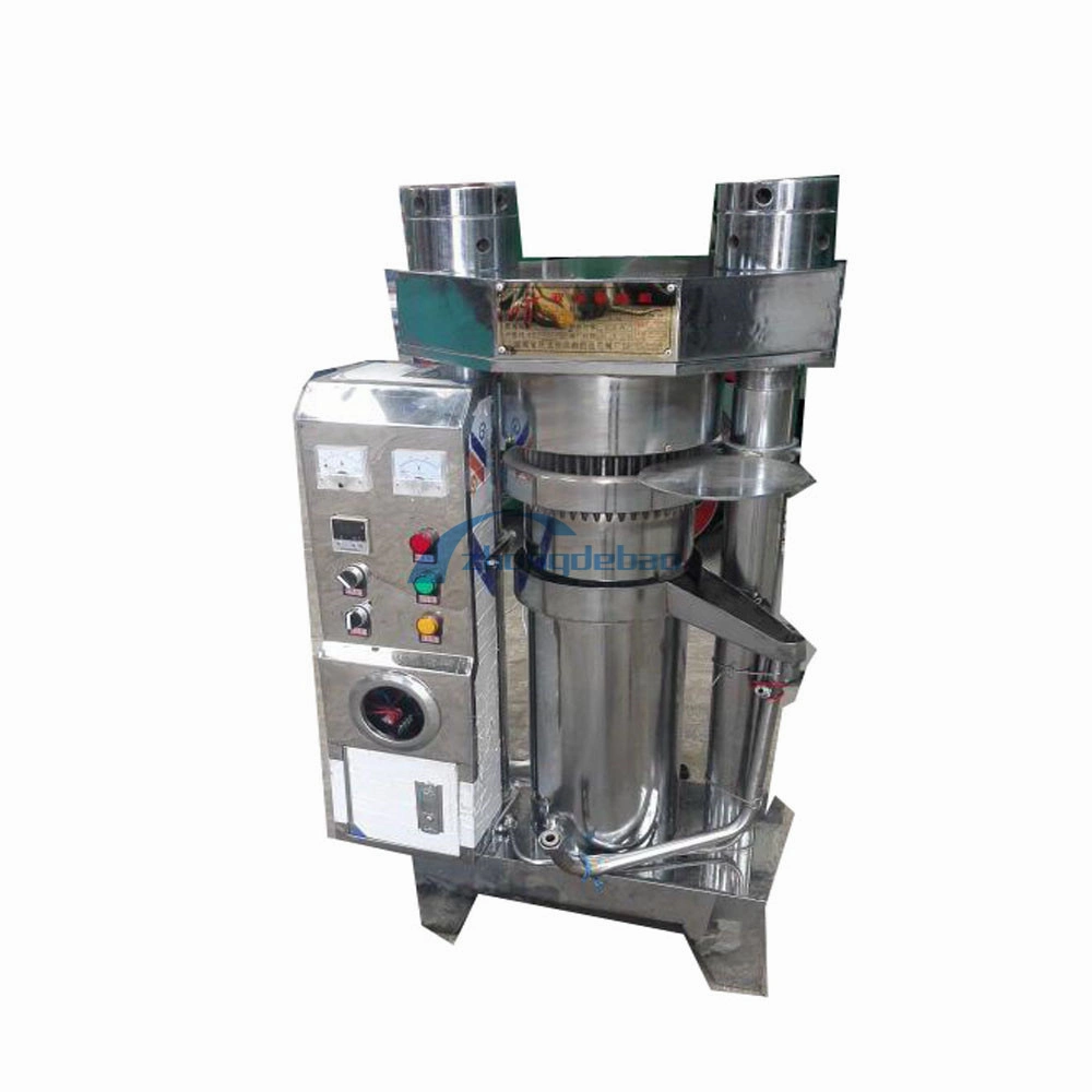 Newest Large Capacity Cold Press Cocoa Butter Hydraulic Oil Presser Hydraulic Sesame Oil Press Machine