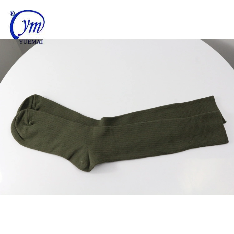 Wholesale Custom Knee High Men Cotton Military Tactical Army Socks