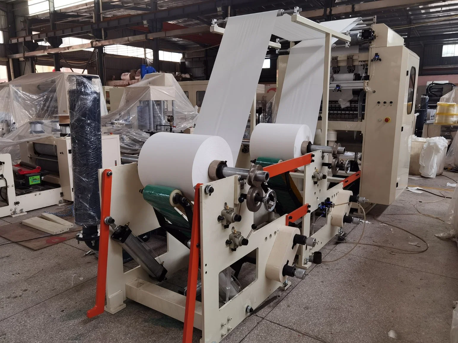 Automatic Box-Drawing Facial Tissue Paper Machine (CIL-FT-20A)