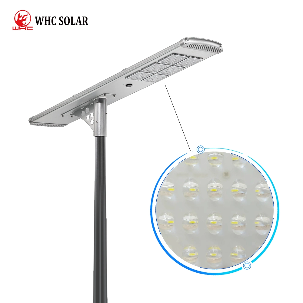 WHC Wholesale Solar Powered 100W lampe de rue pour le jardin Bukkbuy