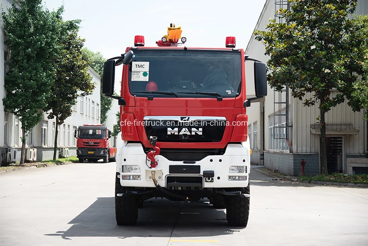 Germany Man 6X6 Arff Airport Fire Fighting Truck