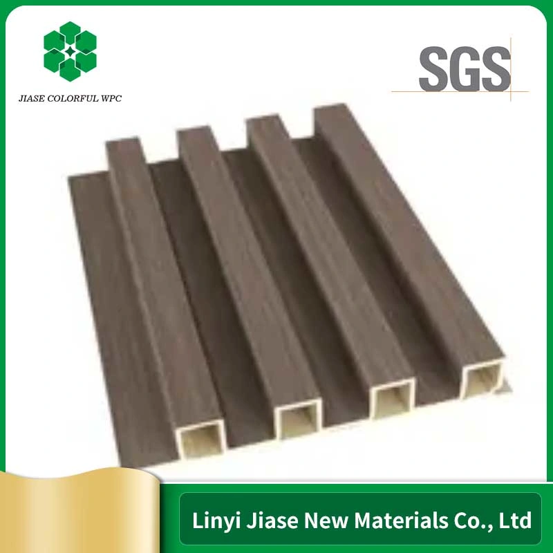 Popular Office Decoration Material Wooden Slats Wall Panels Polyester Fiber Decorative PVC Wood Wall Panelfor Cinema