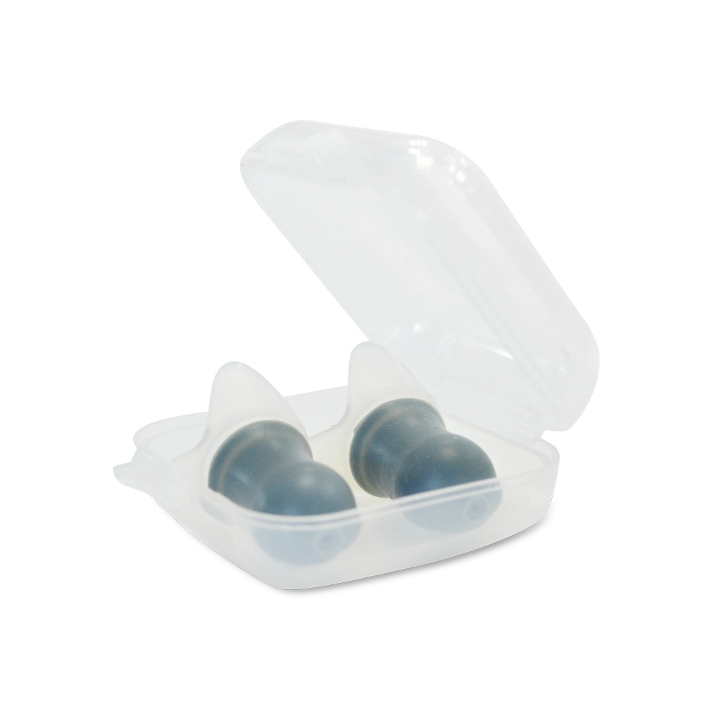 Vacuumed Grey Silicone Earplug Without Cord for Ear Protection