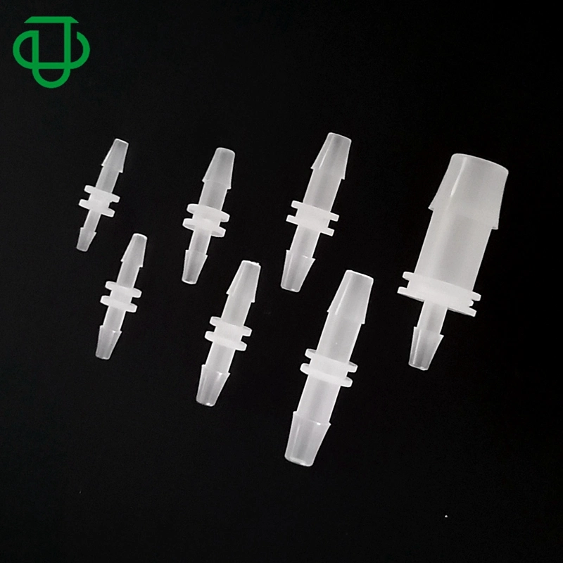 3/32" 2.4mm 2-Way in-Line Plastic Tube Connector Pipe Barb Fittings