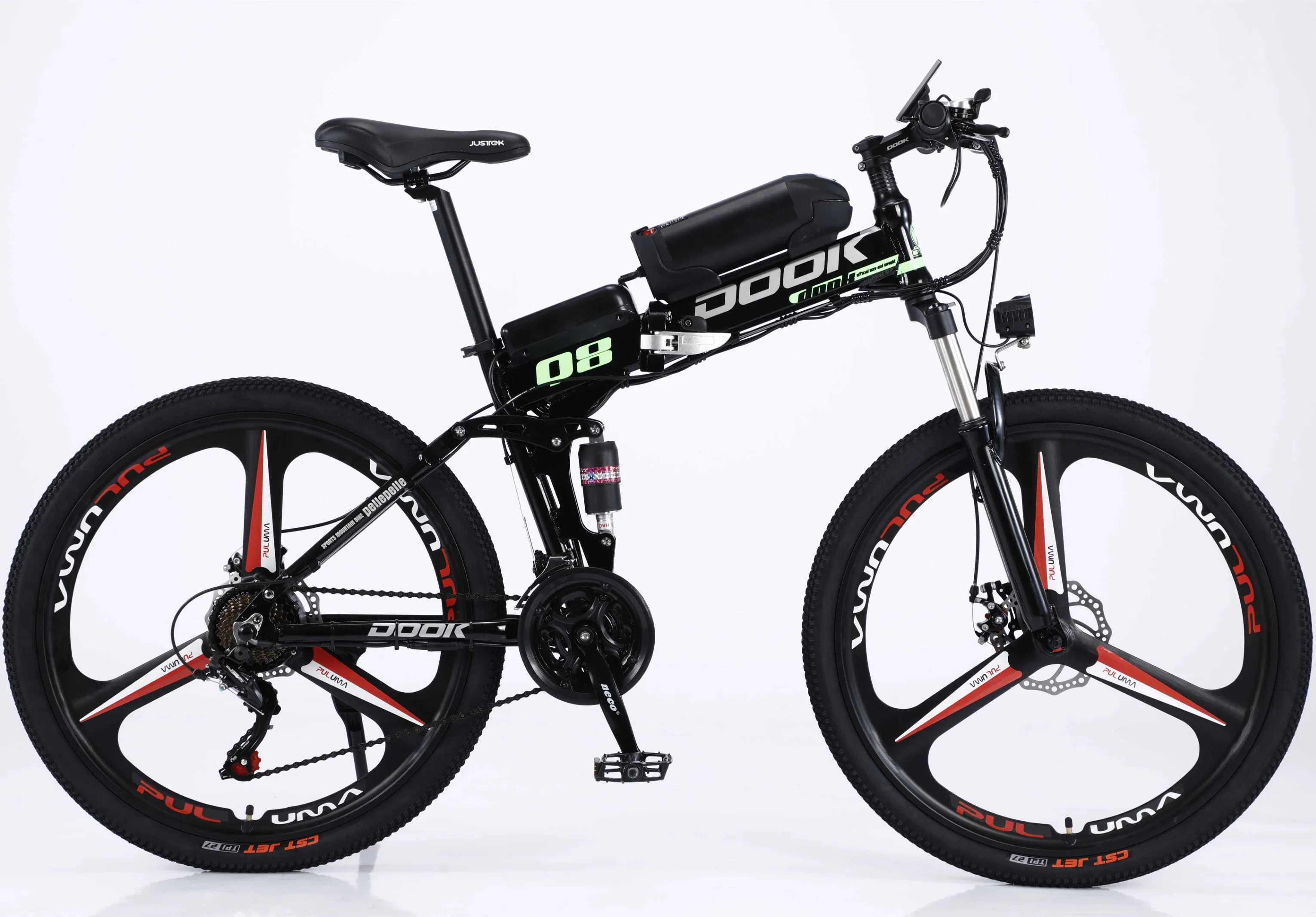 5% descuento 36V08ah 350W Vintage Retro Foloding Fat Tire Bike City Super Fat Tire Electric Bike Foldable E-Bike