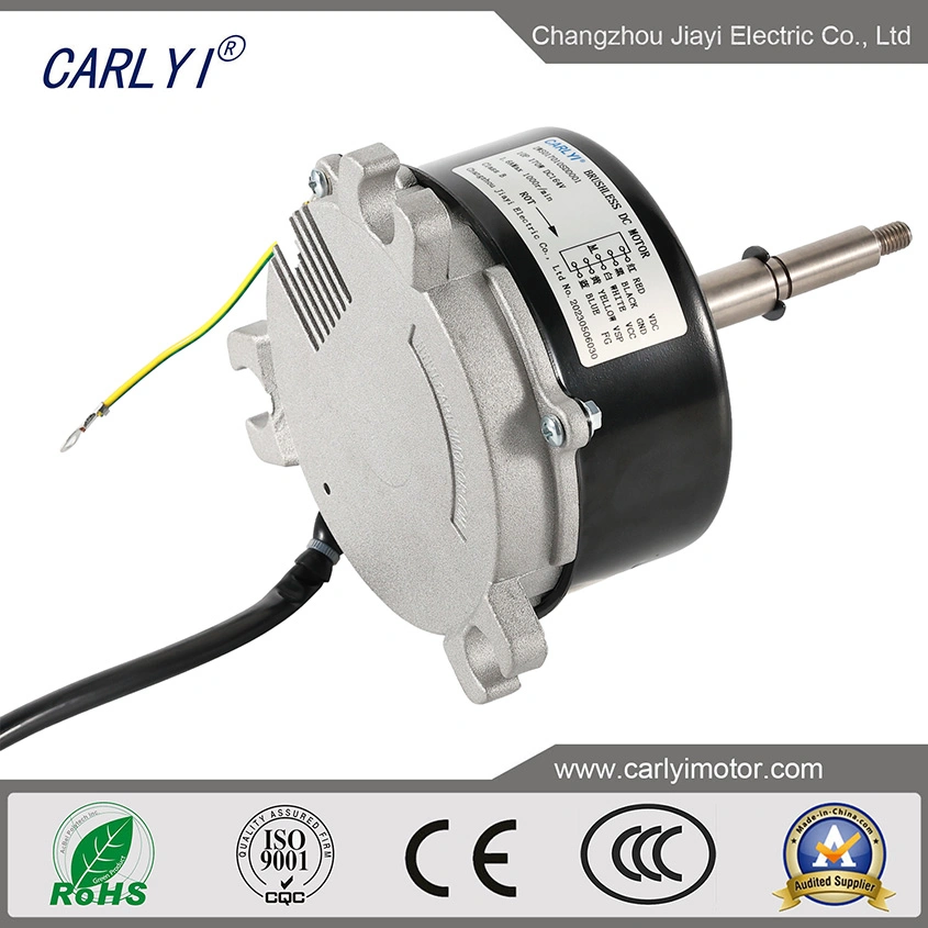 Whisper-Quiet Precision Cooling: 1/3HP High-Voltage Brushless DC Fan Motor for Split AC Cabinets