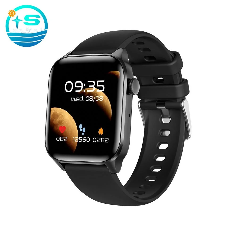 2023 newesst sangre oxígeno Fitness mujeres/hombres Bt Call corazón inteligente Pulsera de reloj