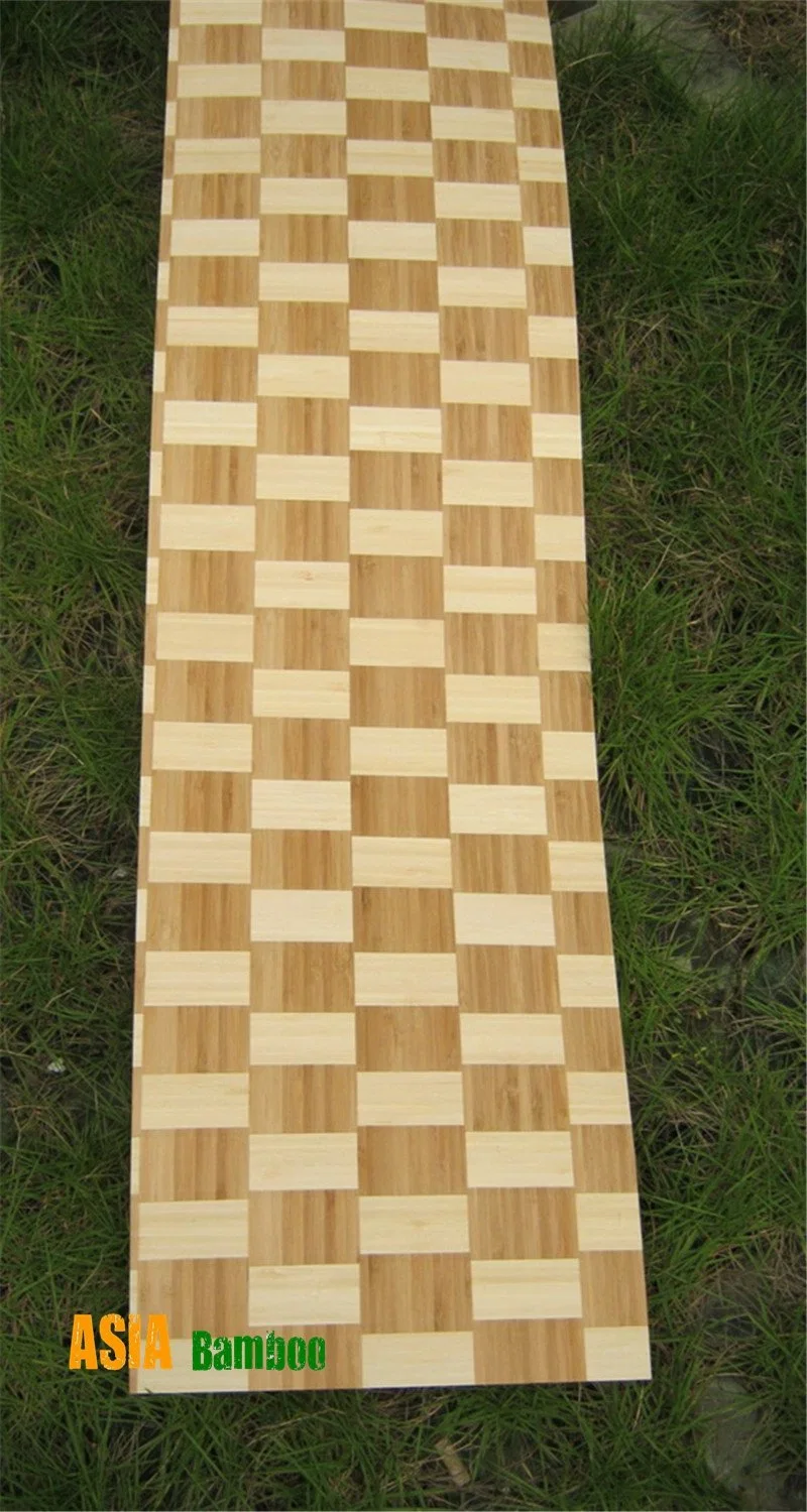 Braided Bamboo Veneer for Longboards, Slice Cut Bamboo Veneer, Vertical Laminated, Single Ply, Thin Ply, Bamboo Plywood Veneer