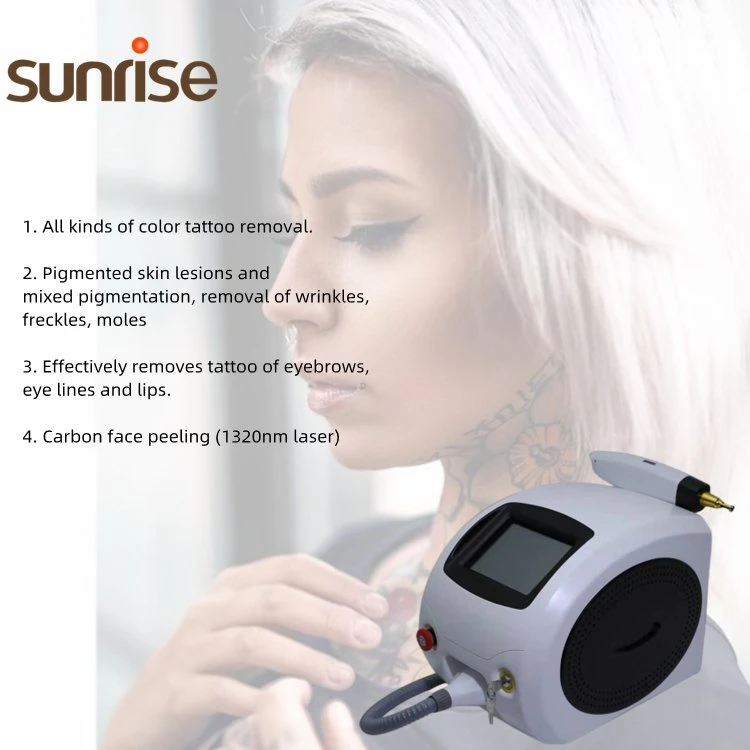 Salon Use Q Switch ND YAG Tattoo Removal Body Mark Removal Beauty Equipment