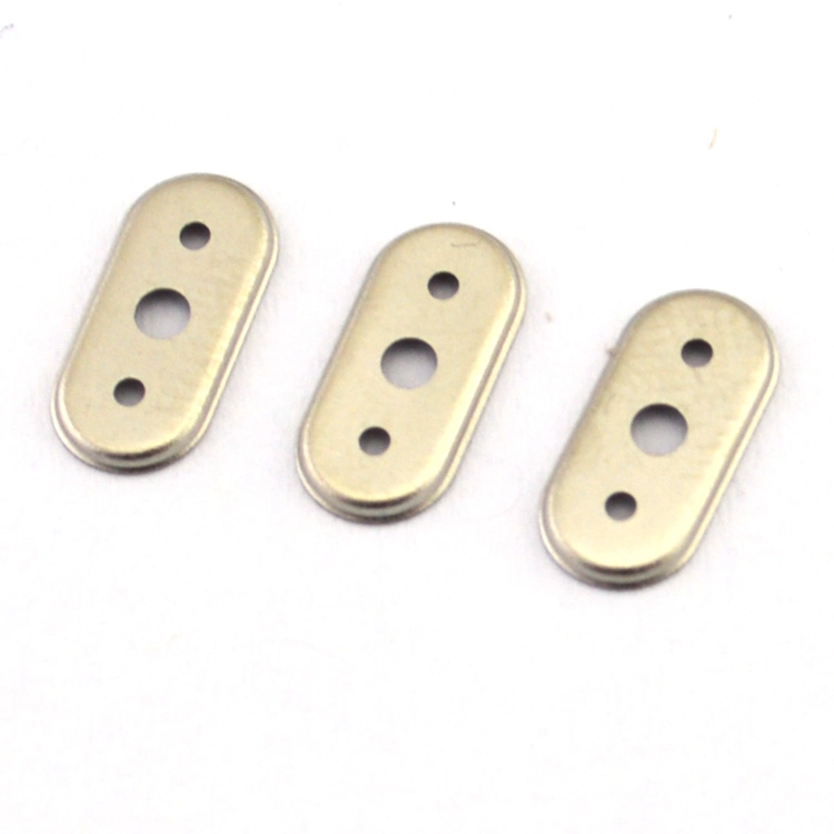 Precision Stamped Metal Contact Component - Spring Plate