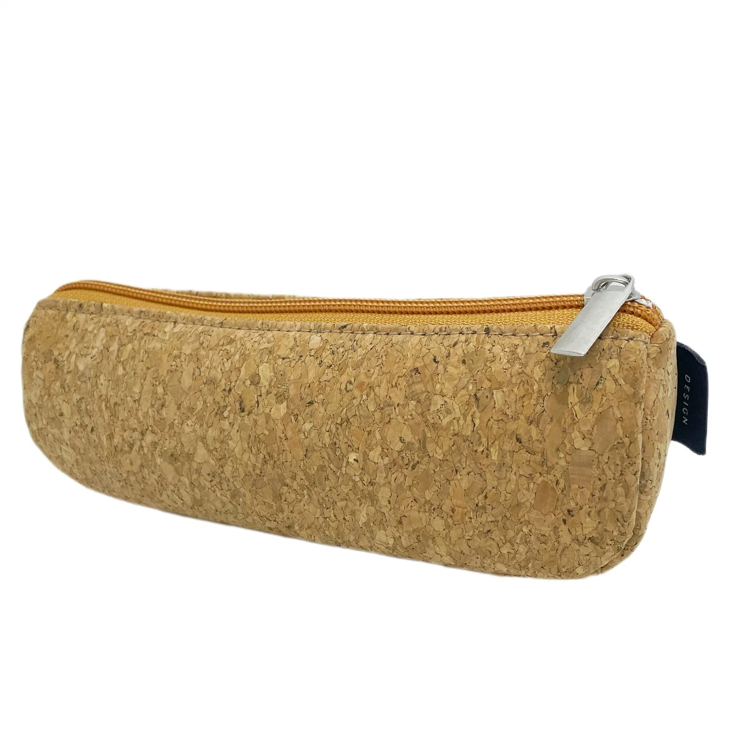 مدرسة إدارة كيس القلم ذات القلم الرصاص Vintage Cork Pag Pouch Zipper من OEM حقيبة تخزين كبيرة ذات سعة عالية لأكياس تخزين Office Organizer