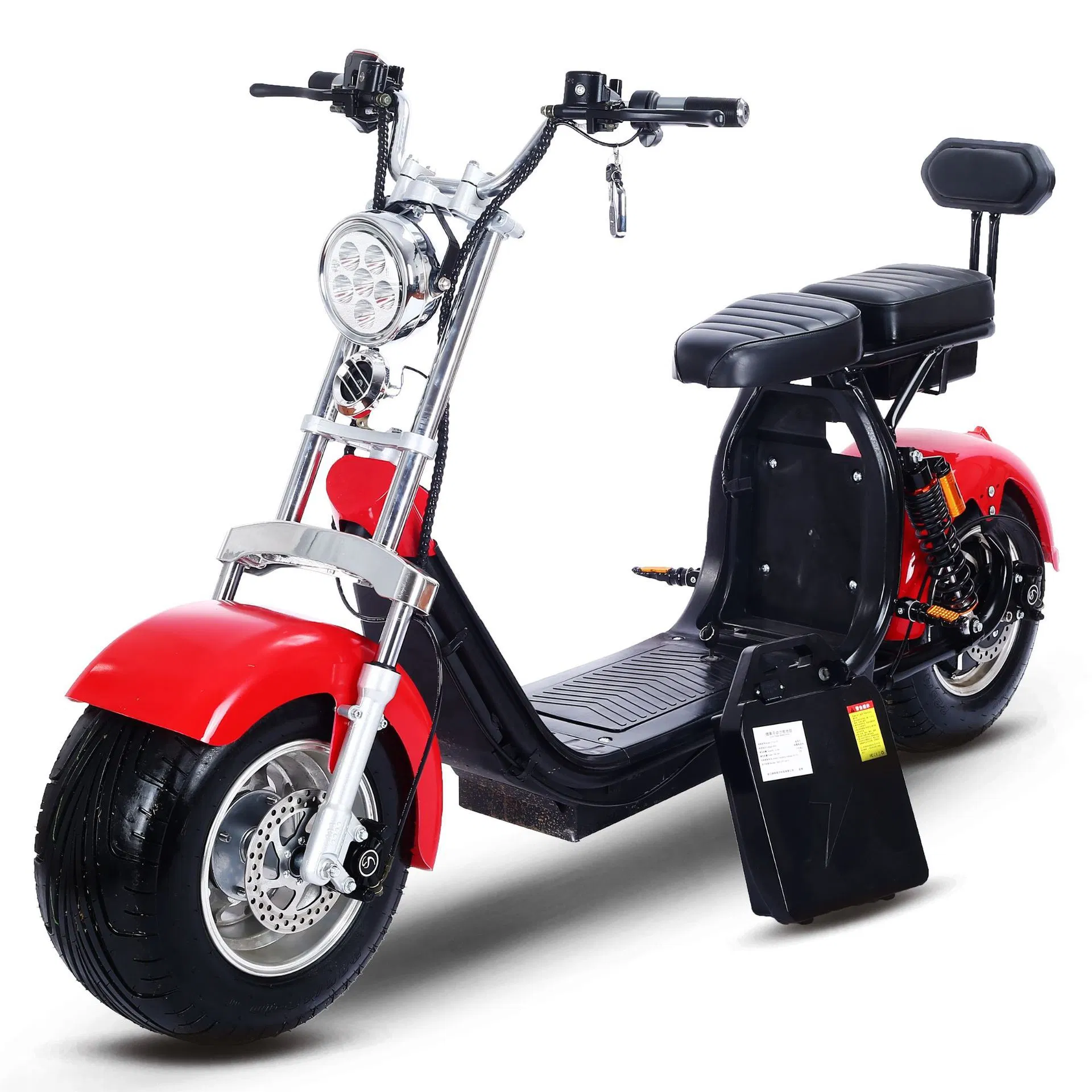 Fabricante China Motor Escooter adultos motocicleta eléctrica amplia Scooter eléctrico de la rueda de motocicleta eléctrica moto eléctrica
