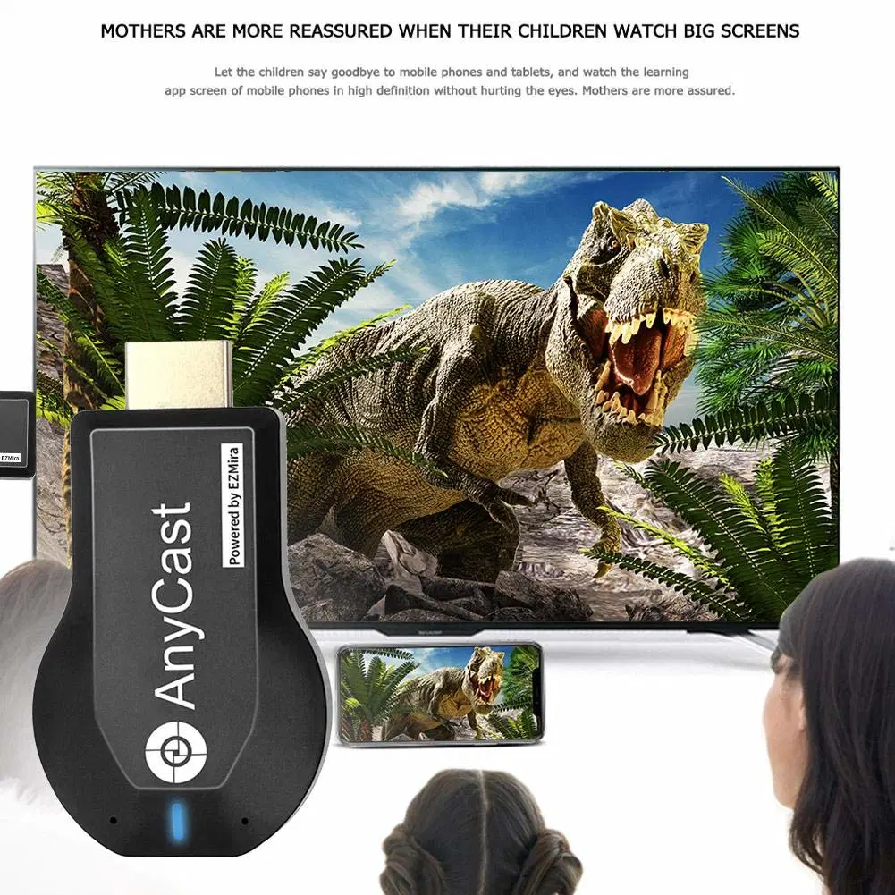 128m Anycast M2 Plus 1080P Miracast Airplay Any Cast TV Stick HDMI WiFi Display Receiver Dongle