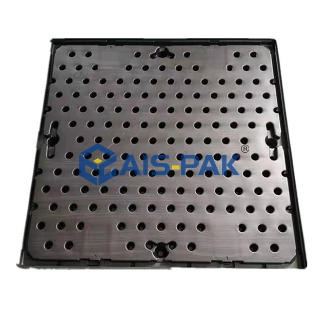 AIS-Pak Heavy Duty Industrial Plastic Storage Box Pallet for Auto Parts Logistic