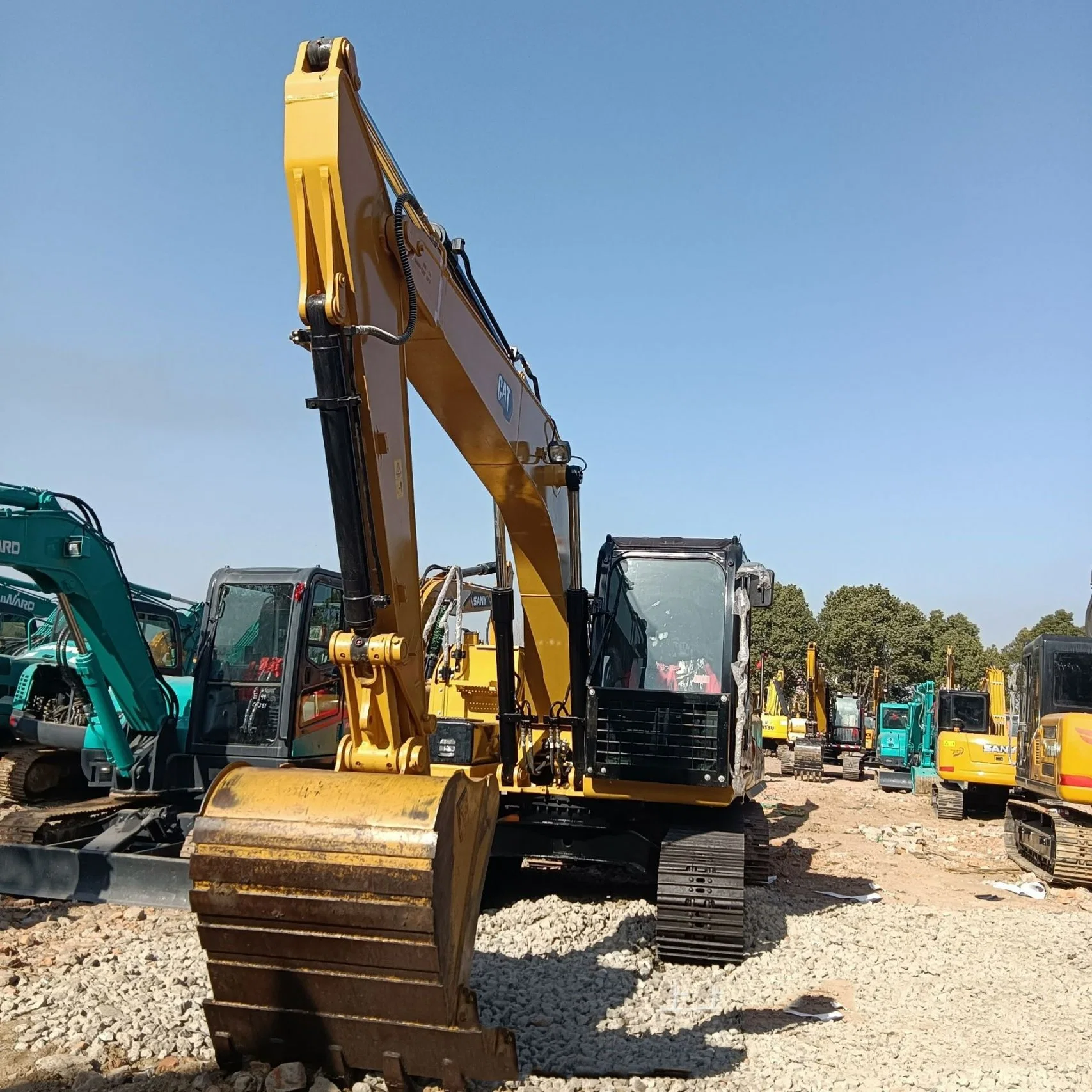 Venta Caterpillar 312D máquina de construcción usada en buen estado para barato Venta Excavadora con Excavadora de Alta eficiencia de Iperación