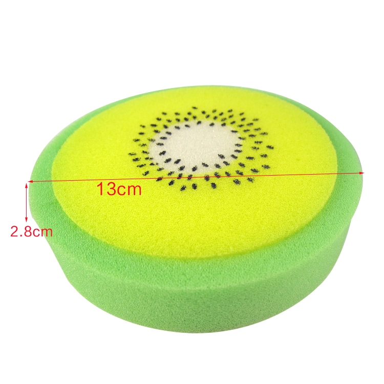 Fruit Sponge Efficient Clean Dish Cloth Scouring Pads with Household Kitchen