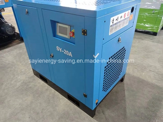 Best Selling 20HP CE Approved Single Two Stage Air End Screw Air Compressor Energysaving Laser Cutting Industrial AC Compressor